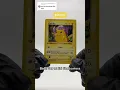 Incredibly Rare First Edition Pikachu