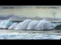 Ocean Waves Crashing - Relaxing Sounds - Calming Relaxation Music For Sleeping - 1 Hour