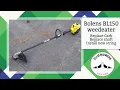 Bolens BL150 weedeater complete rebuild - carb kit shaft swap fix kill wire