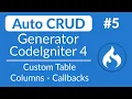 Auto CRUD Generator -