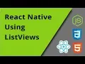 React Native - List Views