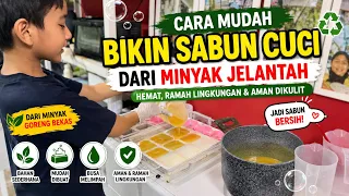Cara Bikin Limbah Minyak Goreng jadi Sabun Cuci yang Ampuh Hempas Minyak dan Noda