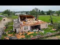 Springtown Texas Tornado Aftermath Homes Destroyed by Devastating Storm