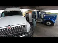 Getting Fuel and a Shower at TA Truck Stop In New Jersey TRUCK DRIVER VLOG 9