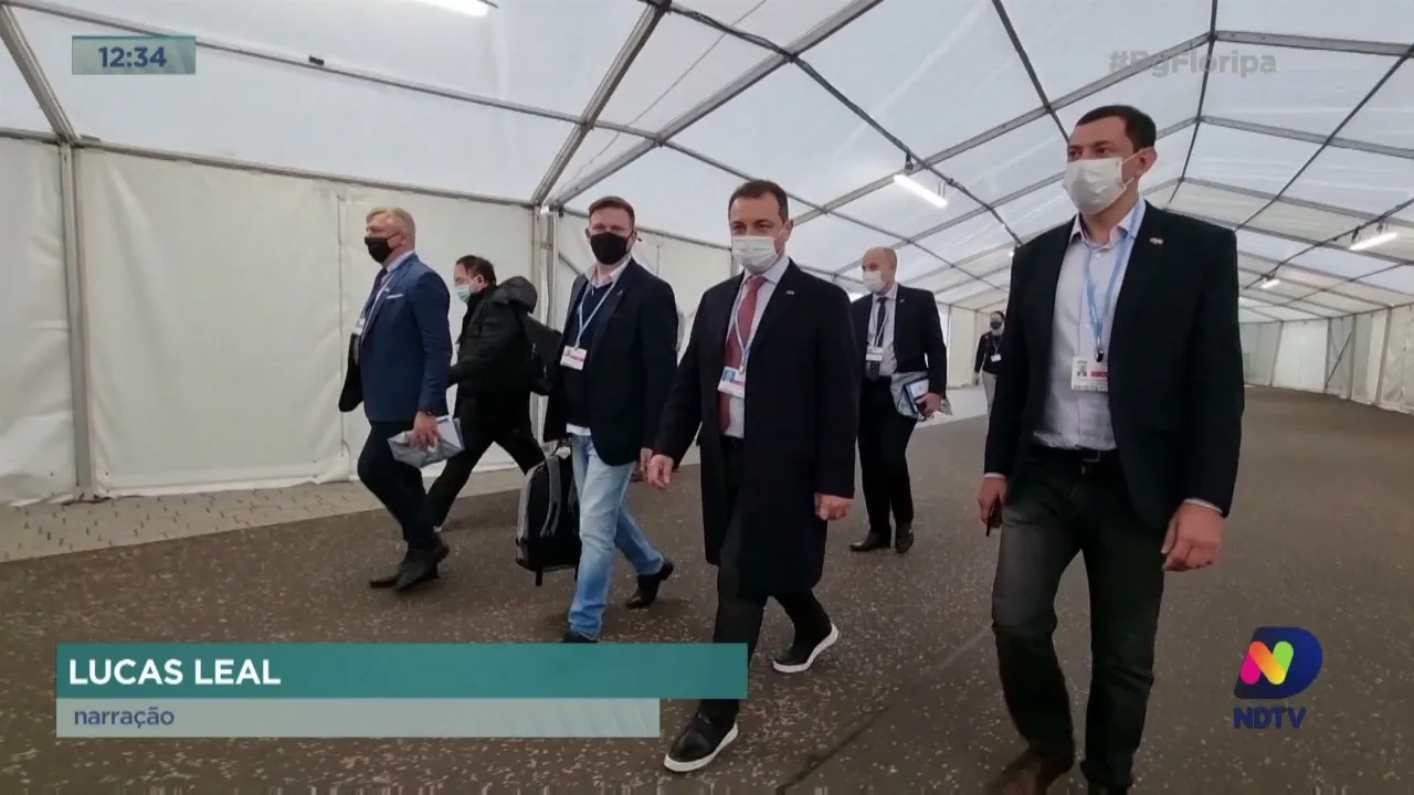 COP26: Carlos Moisés participa de conferência na Escócia