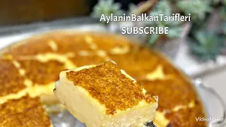 Kajmaqin Receta e Xhyshes  - 3 Malzemeli Tam Ölçüde Kaymaçina Tarifi