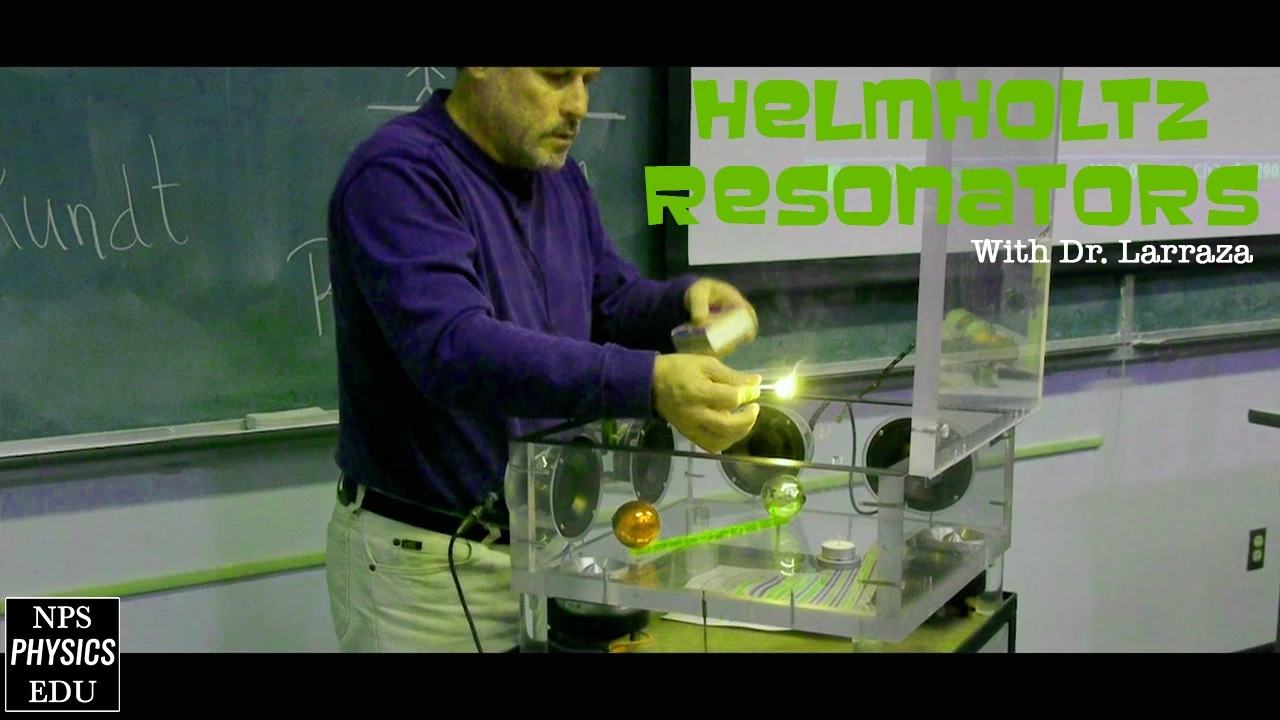 Helmholtz Resonator - Think you know how helmholtz resonators work?
