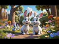 Download Lagu Five Little Bunnies Hopping | Cute Bunny Counting Song for Kids | Fun Easter Rhyme