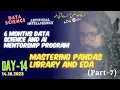 Day-14 Mastering Pandas Library and EDA Part-7