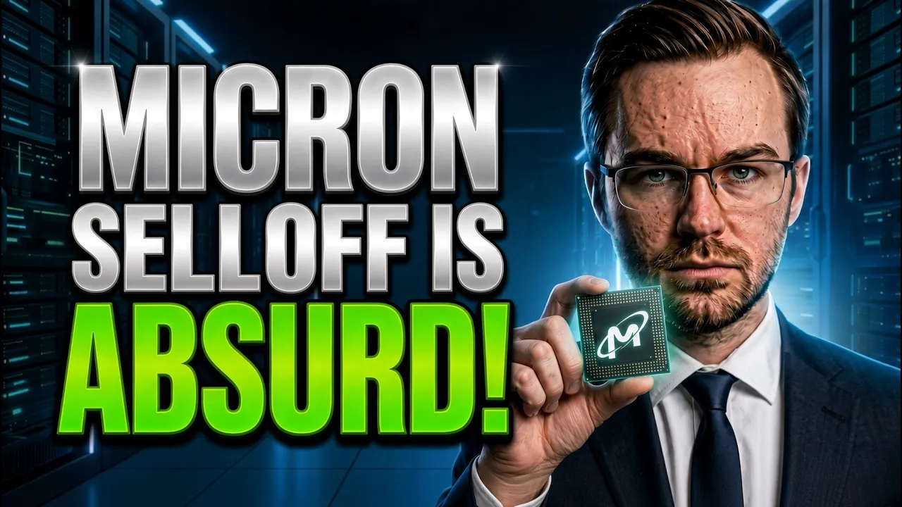 The Micron Selloff Is ABSURD! Micron Is MAJORLY Undervalued!