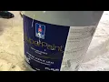 How to paint walls in one coat with BEHR MARQUEE Interior Paint in Modern Gray SW 7632