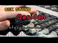 Download Lagu cek sound qasidah