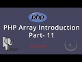 PHP Basic Tutorial Bangla Part - 11 Array Introduction