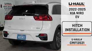 2022-2025 Kia Niro EV U-Haul Trailer Hitch Installation CMF13531