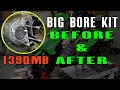 139QMB GY6 50 72cc Big Bore Kit A9 Cam Before After Acceleration Cruise Chinese Scooter