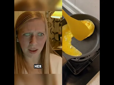 A woman's mouth and eyes suddenly disappeared |