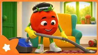 TOMATO DOPPI 🍅 Limpieza 🧹 Desenho Infantil ☀️ Português do BRASIL