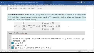 Simplified Python Skill 16 Practice Multiple-Selection Structure Using if-elif-else Statement