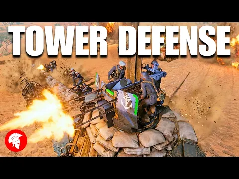 Tower Defense! - 4vs4 - Afrikakorps - Company of Heroes 3