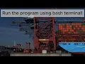 Run the Python Program Using the Zed Bash Terminal Launchpad Lab