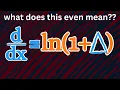 The craziest definition of the derivative you have ever seen
