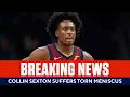 BREAKING Collin Sexton Suffers Torn Meniscus CBS Sports