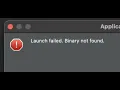 How to solve Launch failed Binary not found in eclipse