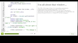 The window object Version