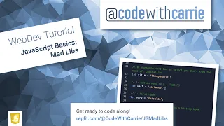 JavaScript Basics Mad Libs