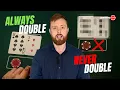 Blackjack Basics How When to Double Down