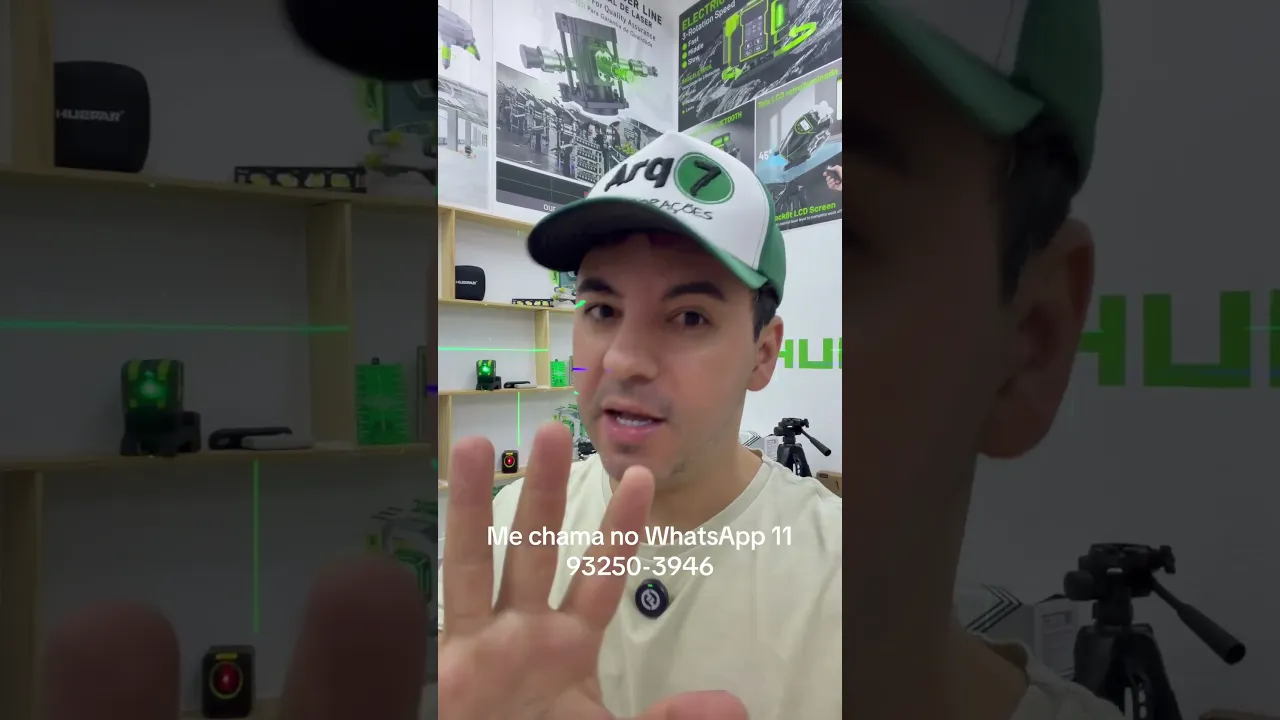 Olha isso nível a laser