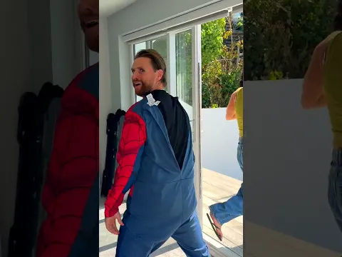 SPIDERMAN PRANK!! #shorts