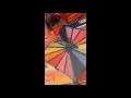 Painting colorful beer pong table
