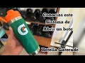 DE ACERO INOXIDABLE con un sistema de beber muy practico
