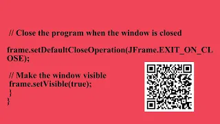 Building Windows Using JFRAME Q4 Java L11 P1 SMILE ROAD