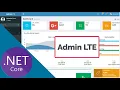 How to Implement Admin LTE Theme in ASP NET Core