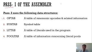 Two Pass Assembler - Part 1