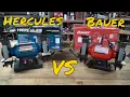 Harbor Freight Bauer VS Hercules 8 Bench Grinder comparison and review