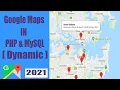 google maps in php mysql Latest 2021