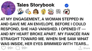 [ Full Story ]At My Engagement, a Woman Stepped In and Gave Me an Envelope. Before I Could....