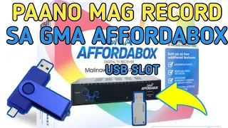 Download GMA Affordabox | Paano Mag Record ng Palabas Gamit ang USB Flashdrive MP3