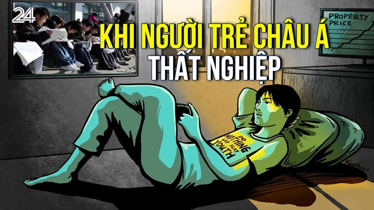 Outline Video Báo động người trẻ châu Á phải đối mặt với tỉ lệ thất nghiệp cao kỷ lục| VTV24