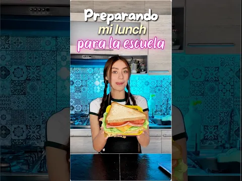 Estas son mis onces de hoy 🍔🍒 #thatgirl #ideas #lunch #escuela