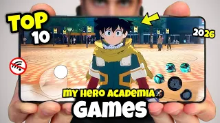 top 10 best new my hero academia games for android u0026 ios in 2026 best anime graphics games to play