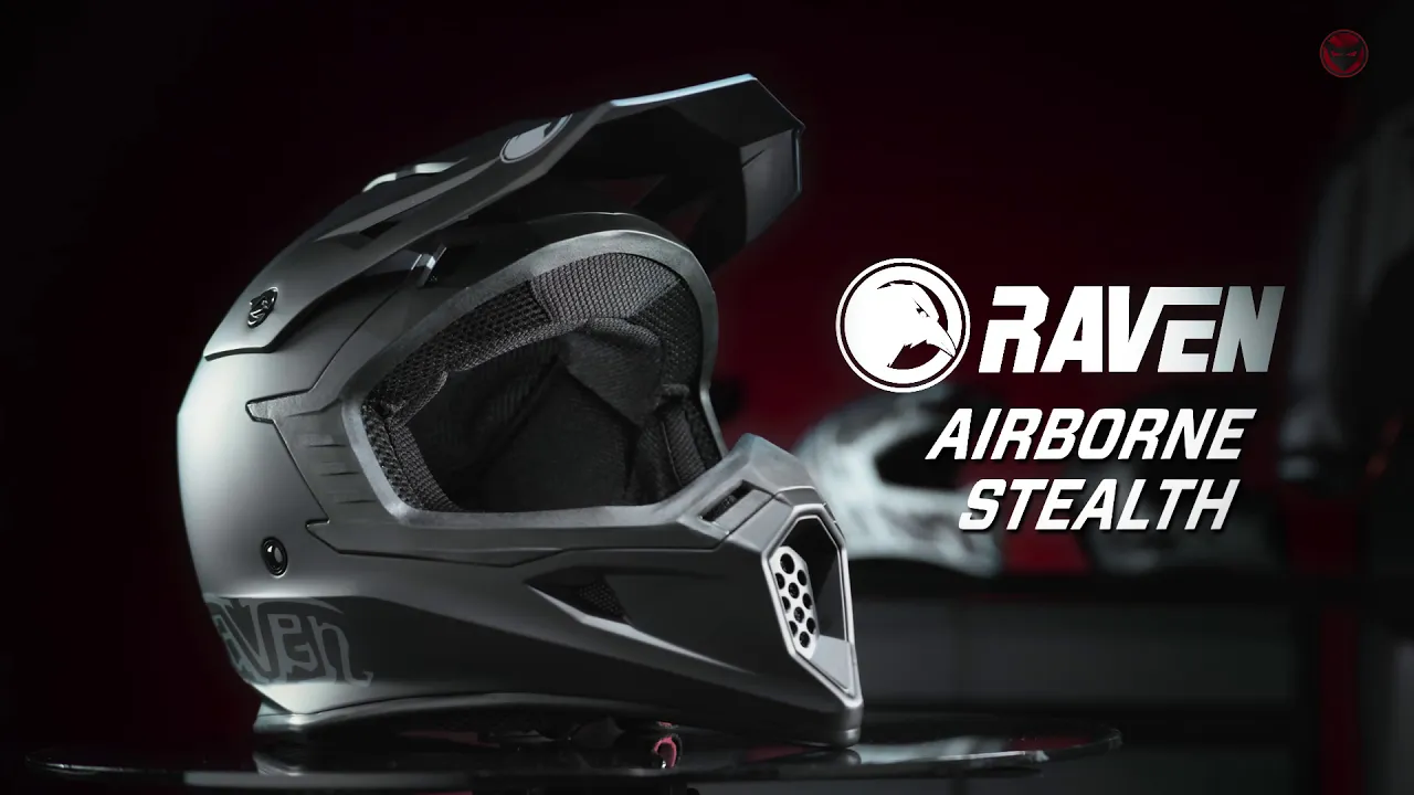 Raven Airborne Stealth MX Helmet | 24MX