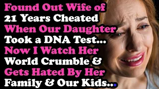 found out wife of 21yrs cheatd when daughter took dna test everyone hates her reddit relationships
