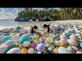 Download Lagu Di bawah kerikil berwarna-warni terdapat sejumlah besar kerang mutiara langka, lobster, dll.