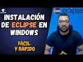 How to DOWNLOAD and Install ECLIPSE on WINDOWS Easily and Quickly 2025 Step by Step
