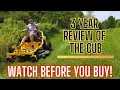 3-Year Ownership Update and Review of the Cub Cadet Ultima ZT1 Zero Turn Lawn Mower