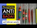 Cara Membuat Pelampung Pancing ANTI BADAI || dari Gabus Biasa